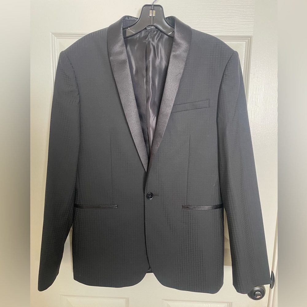 Express Men’s Suit Jacket Coat Black Size 36S